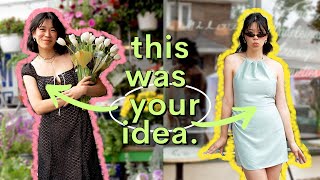 you DM&#39;d me your *dream clothes* (and I made them of course) | WITHWENDY