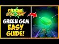 Crash On The Run - Green Gem Quick Guide (How to Easily Get The Green Gem Tips)