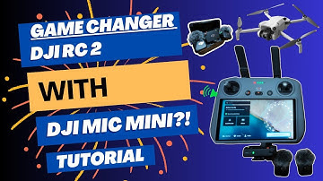 DJI Mic Mini with DJI RC 2!! | Mini 4 pro Tutorial