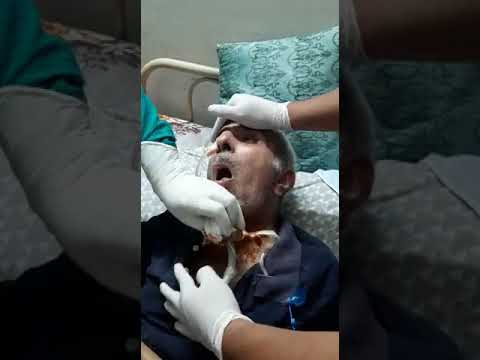 Tracheostomy tube change at home in India | Patient caretaker at Home | Care Oxy - video from CareOxy