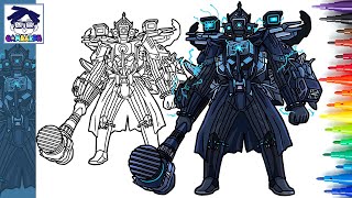 Cara Menggambar Upgraded Titan Cameraman  Skibidi Wars Episode 108  Skibidi Toilet  Virlance