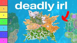 Ranking Every Fortnite Map By How Liveable They Are IRL