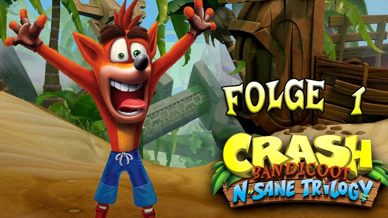 Let's Play Crahs Bandicoot N Sane Trilogy {Ger} Folge 1: Er ist zurück ...