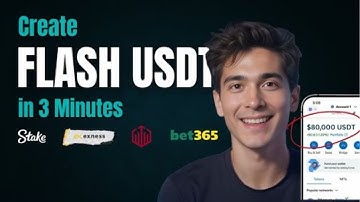 Create Tradable Flash USDT (Step by Step Tutorial)