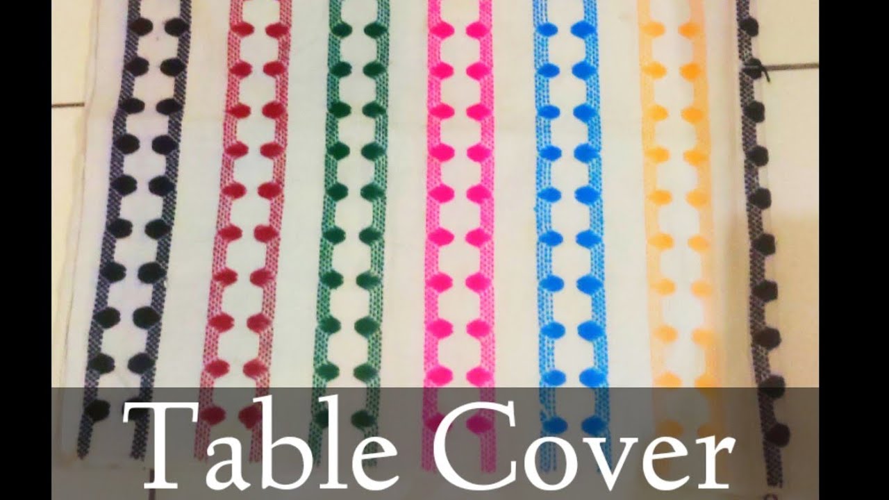 Beautiful Woolen Table Cover | 