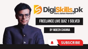 Freelance LIVE VU QUIZ 1| Get Full Marks Guaranteed | Quiz Hacks | DigiSkills.pk