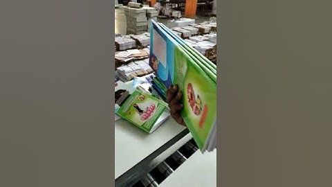 Hydraulic Notebook Edge Squaring Machine.