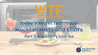 Mocktail Mista and Elixirs Part 3: Blackberry Iced Tea