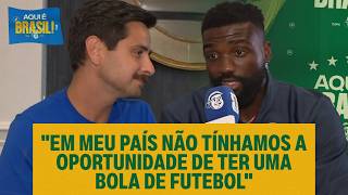 EMOCIONANTE! PIERROT, ATACANTE HAITIANO, CONTA SOBRE A EMOÇÃO DE ENFRENTAR O BRASIL | AQUI É BRASIL