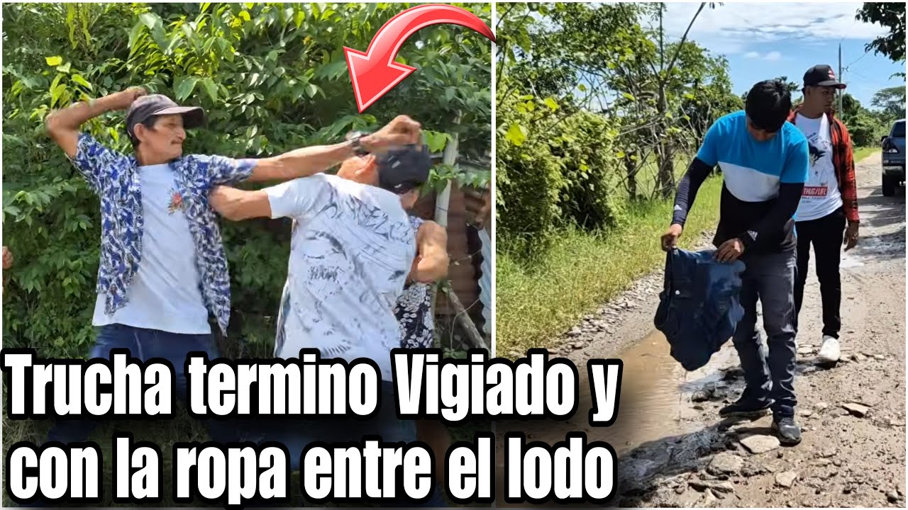 Chentia entre el lodo Tiro la falda que le regaló trucha a Ingrid Tomás hoy si se empvto😡