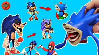 SONIC.EXE, Shinic Sonic, All Sonic Mods with clay