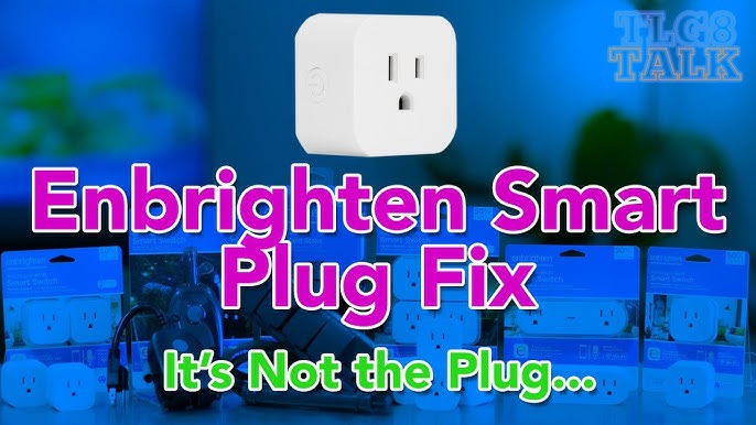 Enbrighten  Mini Plug-in Wi-Fi Smart Switch 