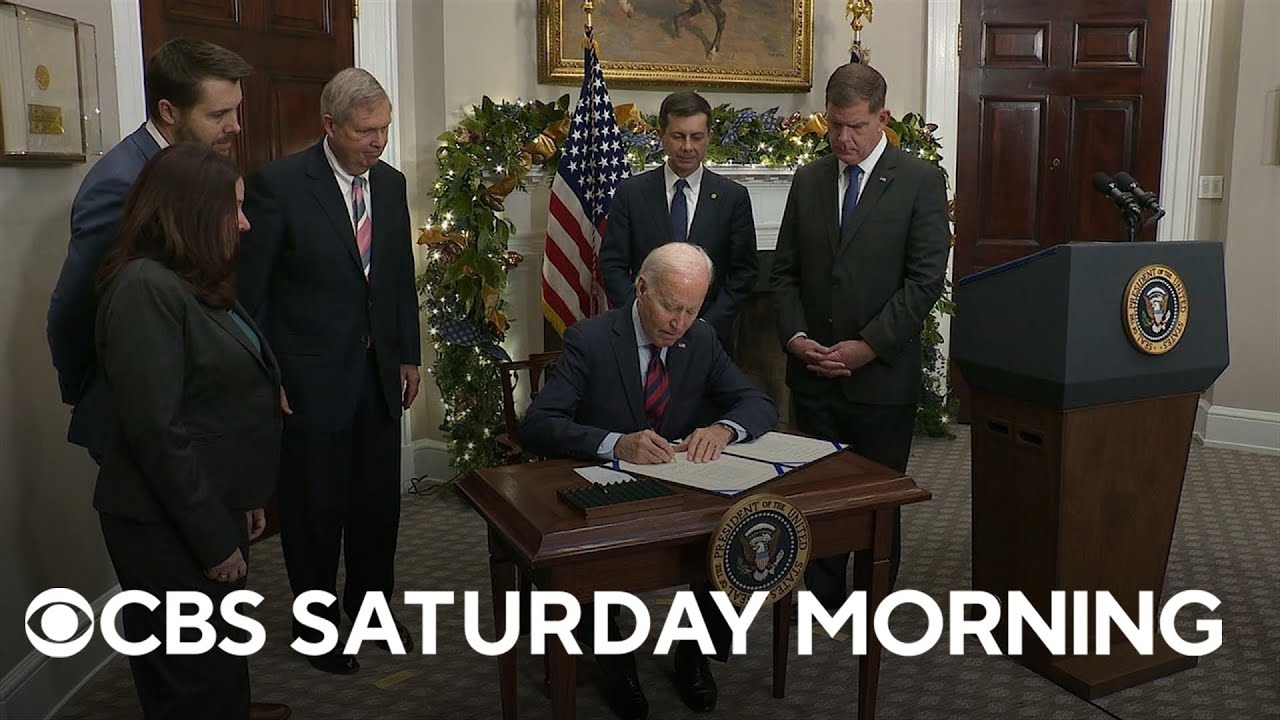 Biden signs bill avoiding rail strike during holidays