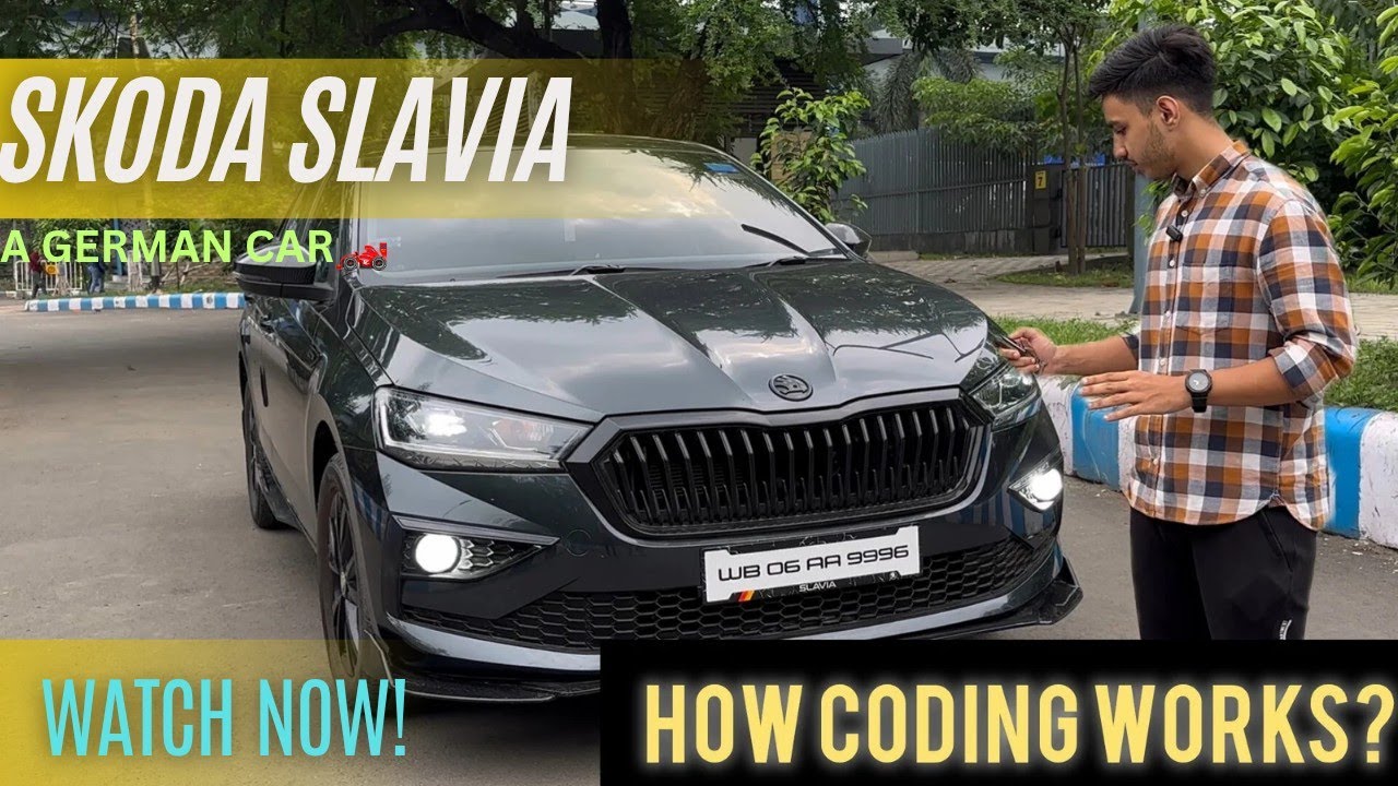 CODING IN GERMAN CAR! "IT GETS BETTER" |FT:SKODA SLAVIA 🆘❤️‍🔥