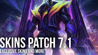 Wild Rift possible arrive skins of Patch 7.1