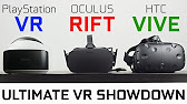 PlayStation VR vs Oculus Rift vs HTC Vive - Which One is Best? - YouTube