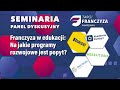 Franczyza w edukacji: Na jakie programy rozwojowe jest popyt? Targi Franczyza 2025