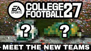 Meet The NEW Teams in College Football 27!