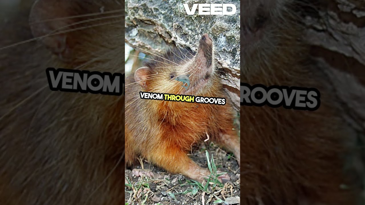 Meet the Venomous Solenodon a Rare Wonder!