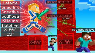 OSZUKUJE CHEATAMI w Minecraft Bedwars