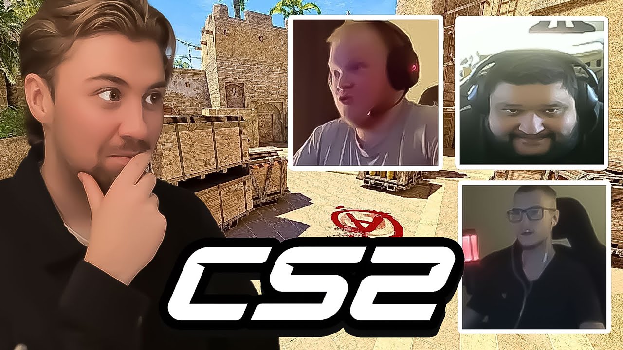 KAN EN STREAMER SLÅ 3 CS2 NOOBS? (Zorrokungen, Samme & Dentix)