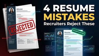 4 Resume Mistakes That Are Getting You Rejected