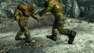 Fallout 3 - Super Mutant Behemoth Punching Duel