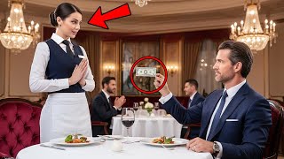 He Tipped the Waitress $5 to Test Her — Her Answer Made the Billionaire Rewrite His Will