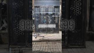 sliding folding gate #abbusteelfab #ambarnath