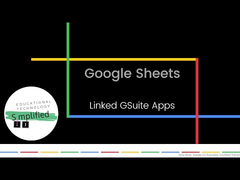 Google Sheets - Linked GSuite Apps
