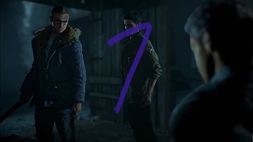 Until Dawn | Chapter 7 - Violence | BIGGEST PLOT TWIST!!!!!!!