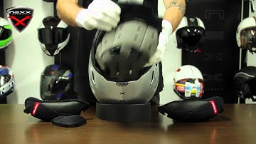 NEXX Helmets X.T1 - Video Tutorial - How to Remove & Place the Inner Lining