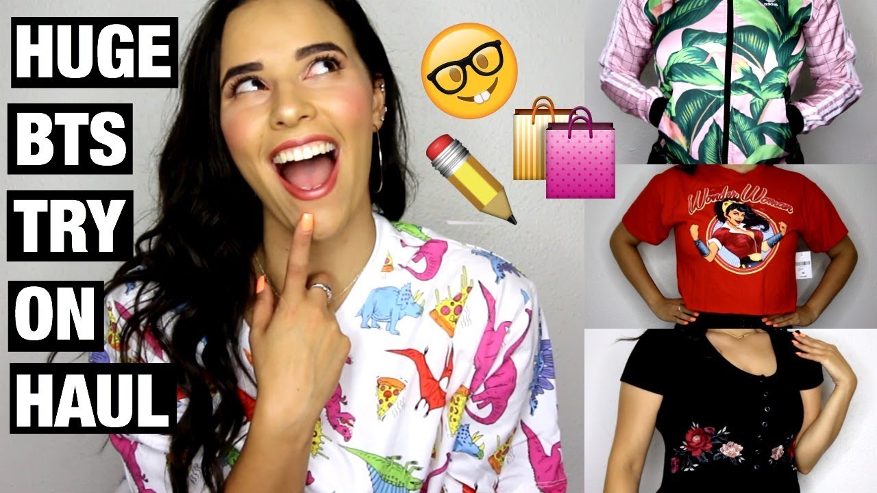 HUGE BACK TO SCHOOL CLOTHING TRY ON HAUL 2018 | jordan alleva