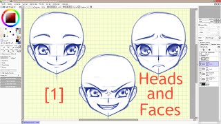 Primer Tutorial 1: How to Draw Faces/Heads @budgiesRcool