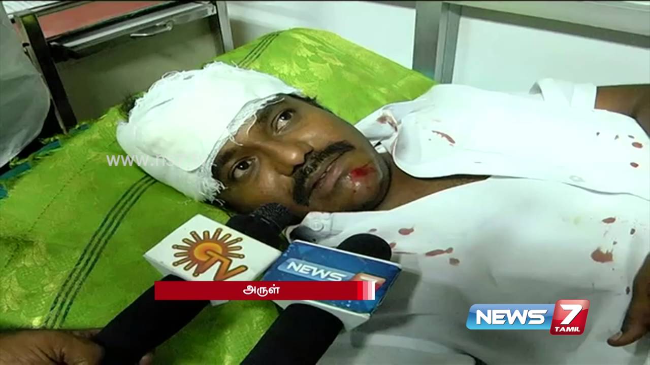 Unidentified men attacks Salem PMK Candidate | News7 Tamil