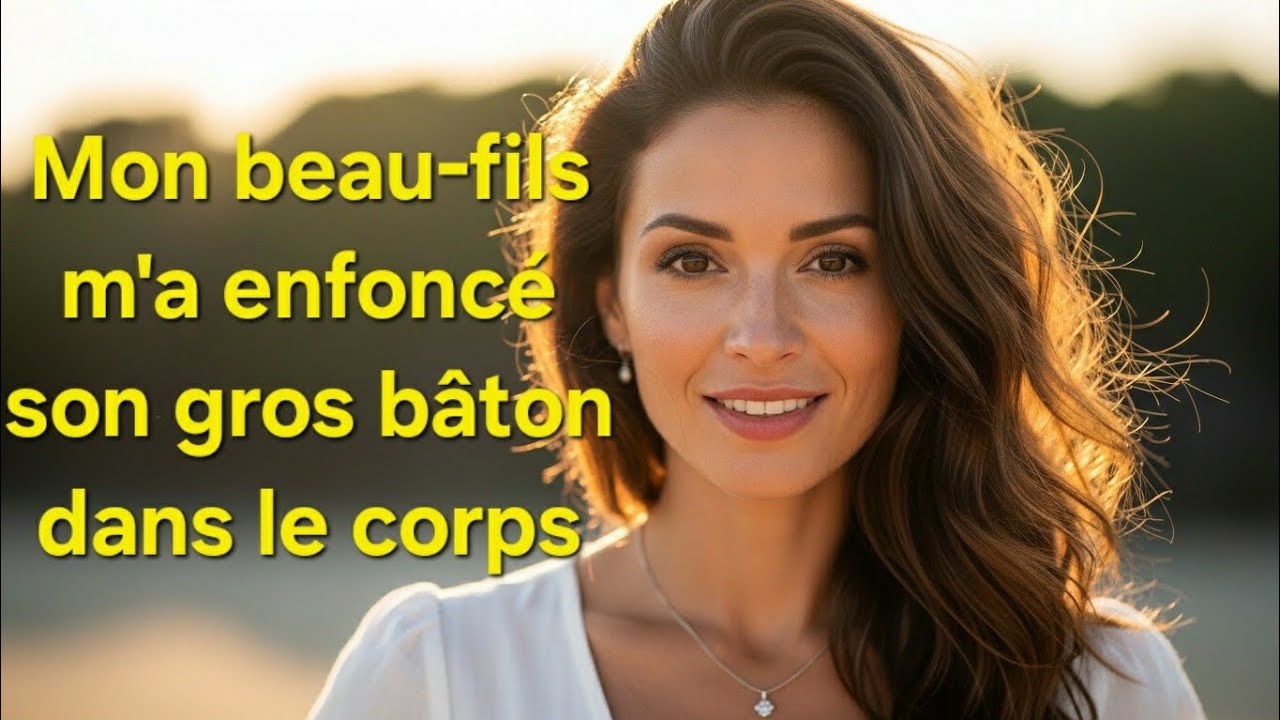 Mon beau-fils m'a fait une surprise alors que j'étais dans la salle de bain.