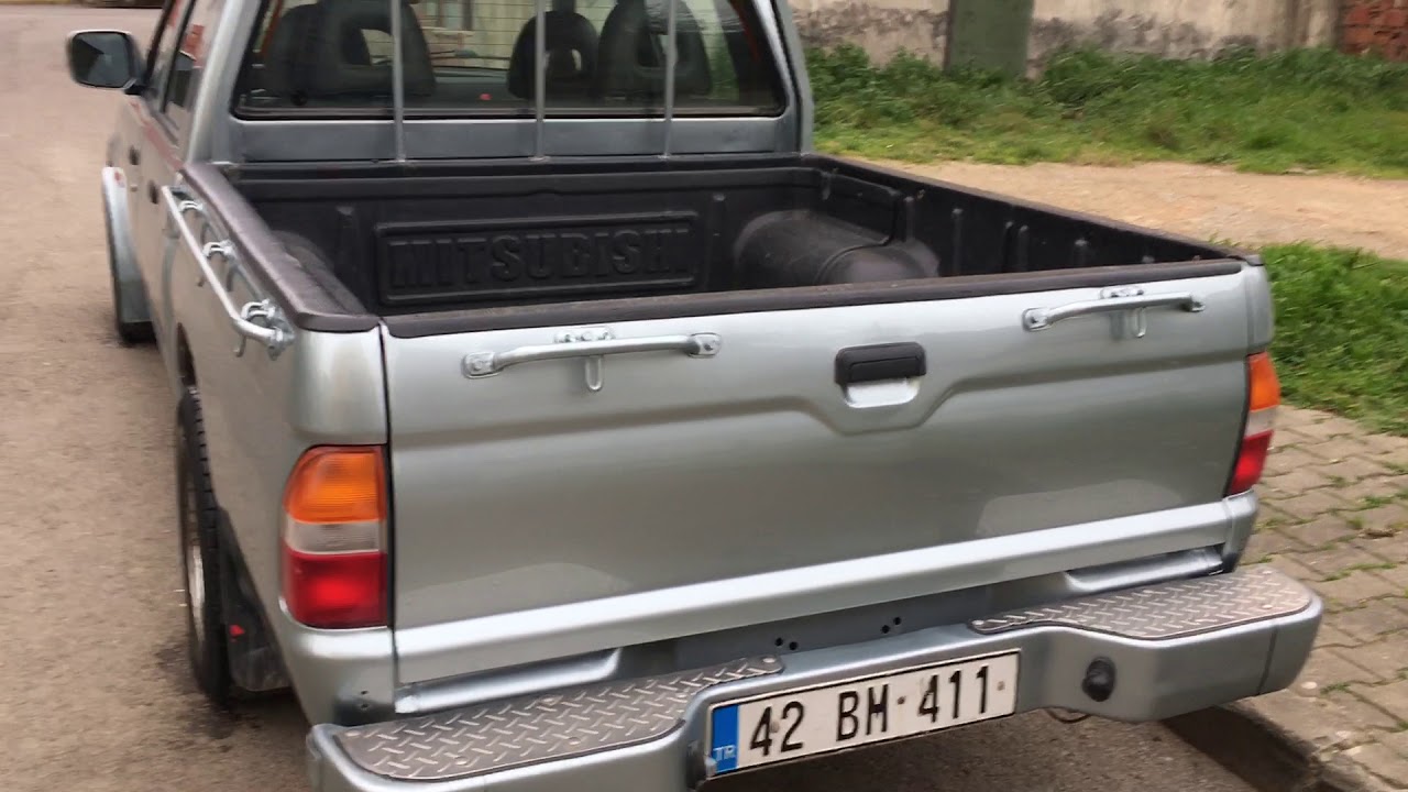 Sahibinden Com 2001 Mitsubishi L200 Magnum 215 Binde Orijinal 4x2 Arazi Arabasi Youtube