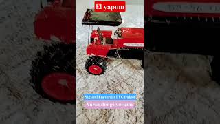el yapımı türk fiat 55 56 maket traktör RC maket oyu çak el yapımı #teknofest RC maket araba...
