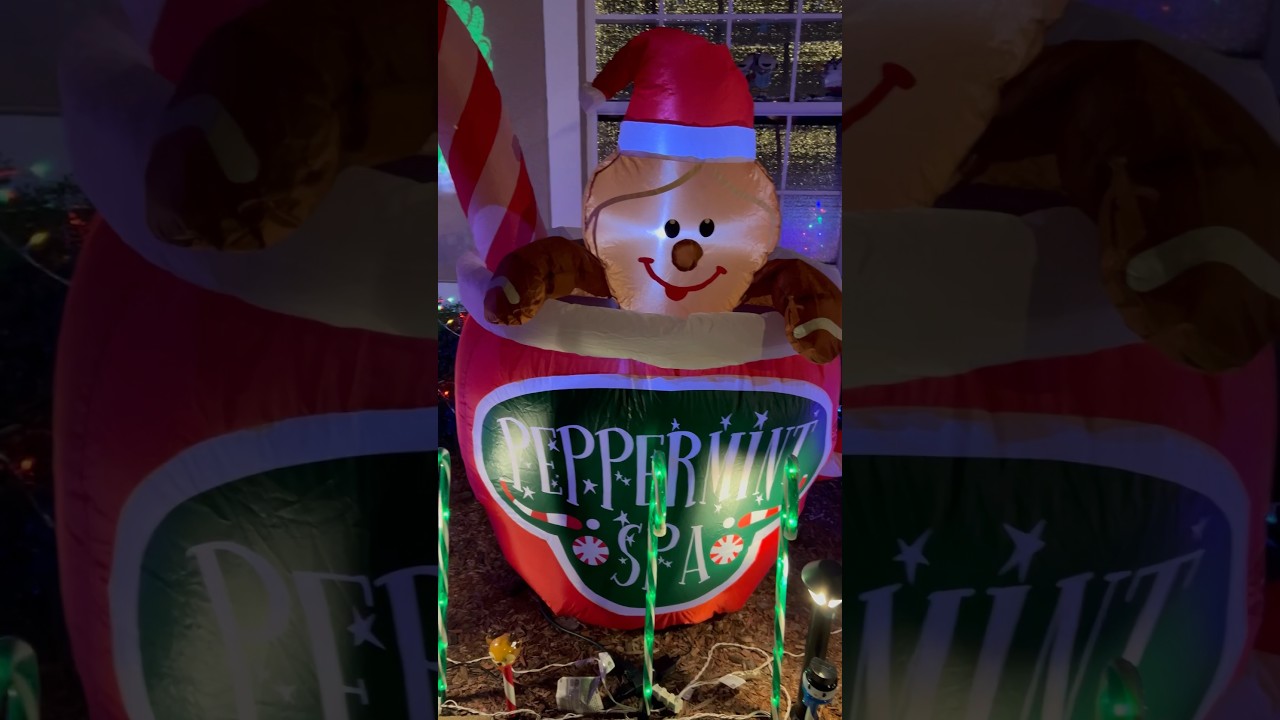 Peppermint Spa Christmas Decorations 