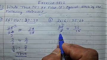 Class 6 - Exercise 12.2 - Q 2 | Write true or false against