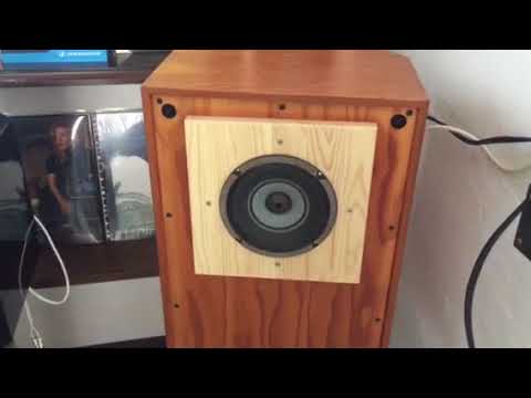 パイオニアPIM-16A をエンクロージャーに入れてみた - YouTube