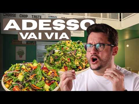 Posso fare un video? Si! ma poi mi manda via... SALAD HOUSE