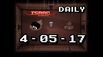 Cibino Plays The Binding Of Isaac:Afterbirth+: Daily challenge run 4/5/17 STRADDLE THAT EDGE ISAAC