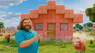 Building Steve’s 3 Iconic Minecraft Movie Houses in ONE Video!