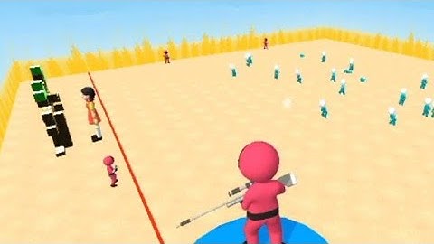 ☑️ Squid Game 456 Sniper Challenge Part. 2 All Levels Trailer ios Android Playgame Walkthrough