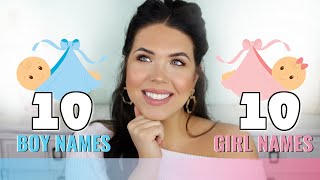 We Picked Baby Names 10 Boy Names 10 Girl Names We Love But Won T Be Using Faith Drew Youtube We Picked Baby Names 10 Boy Names 10 Girl Names We Love But Won T Be Using Faith Drew Youtube