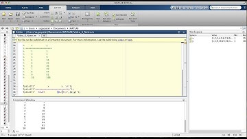 MATLAB Video 6: The fprintf function