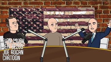 Elon Musk and Jeff Bezos in Joe Rogan