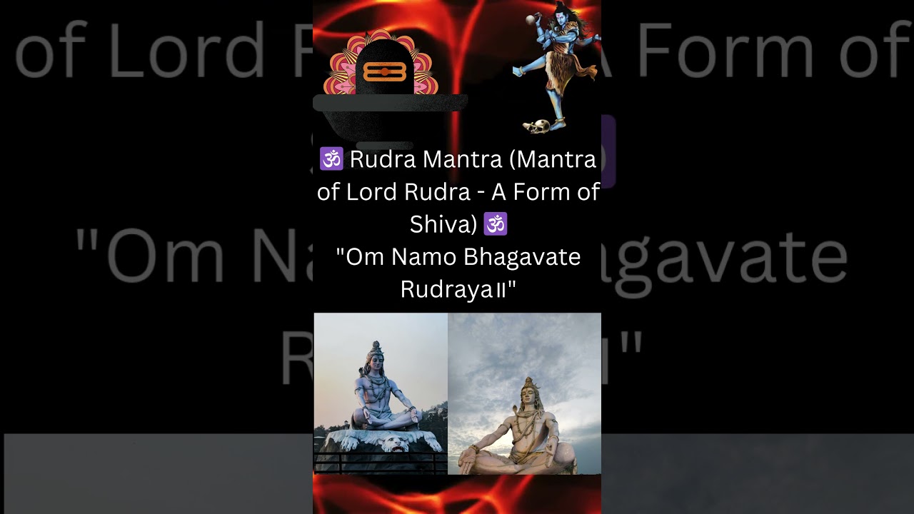 ✨ *Mahashivratri 2025 | Om Namo Bhagavate Rudraya | Sacred Lord Shiva Mantra!* ✨   