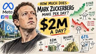 How Much Does Mark Zuckerberg Make Per Day
